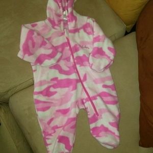 ⚘4 for $24 Cabelas Pink Camo Fleece Hooded Bunting